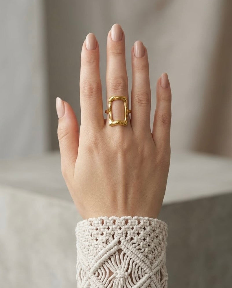 Frame Free Size Ring
