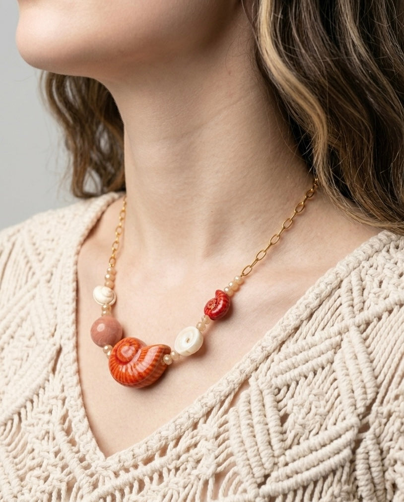 Seashell Reverie Necklace