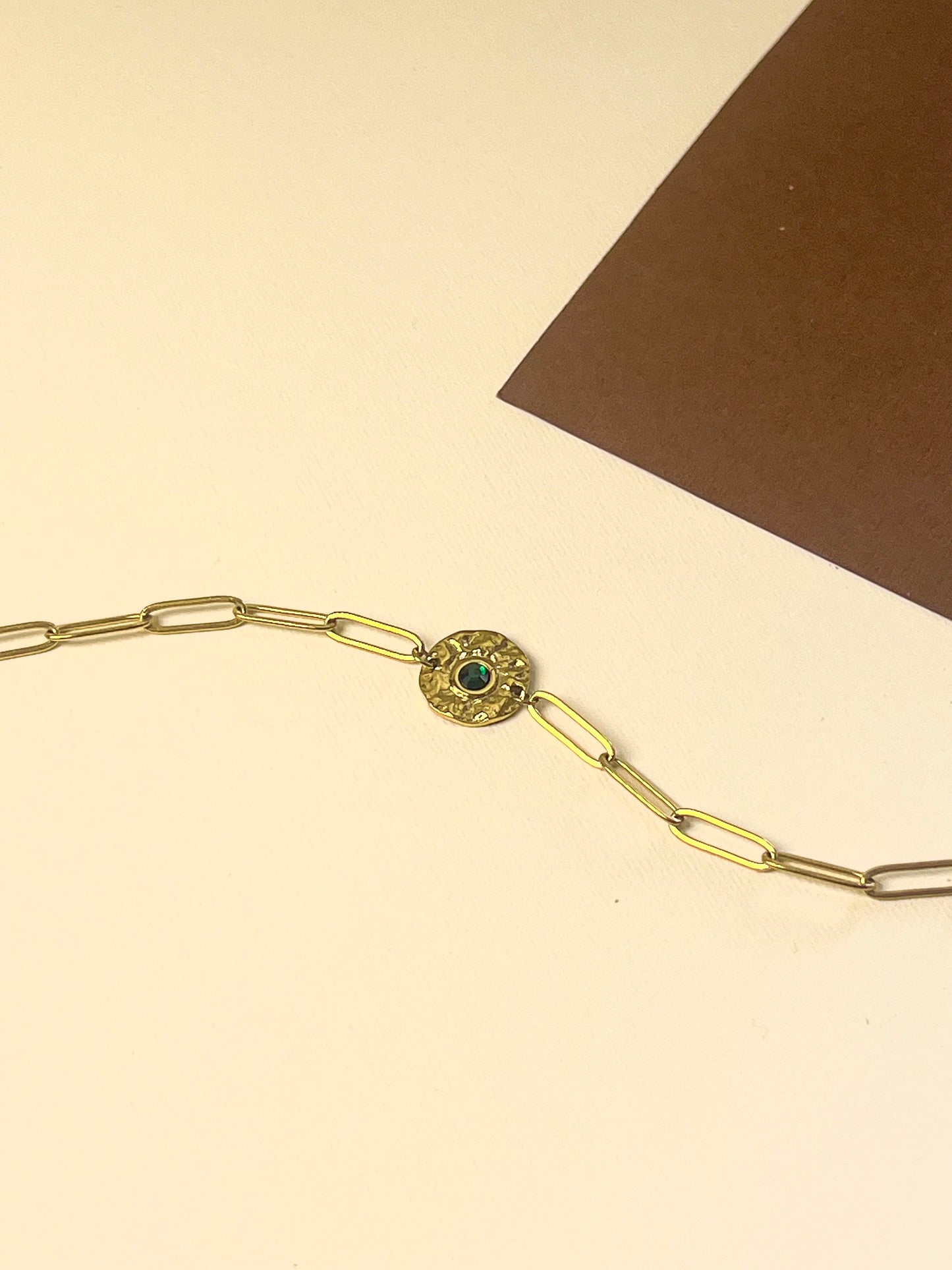 Midnight Medallion Bracelet