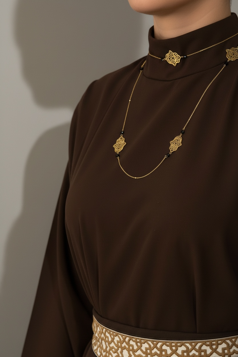 Moonlight Path Layers Necklace