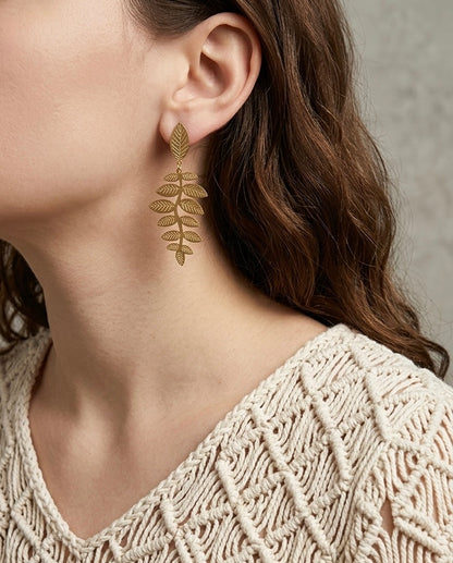 Olive Muse Earrings