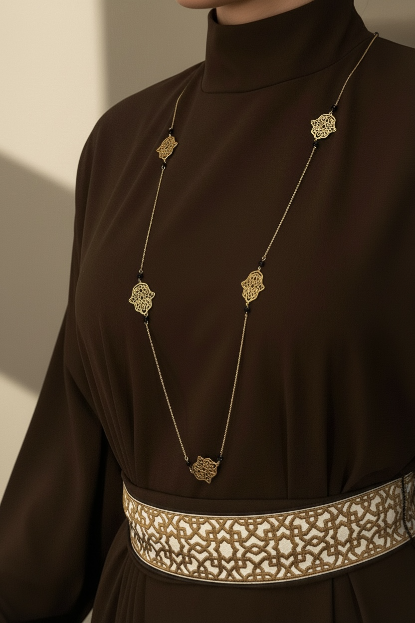 Moonlight Path Layers Necklace