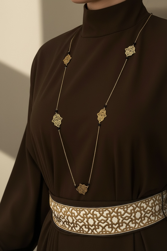 Moonlight Path Layers Necklace