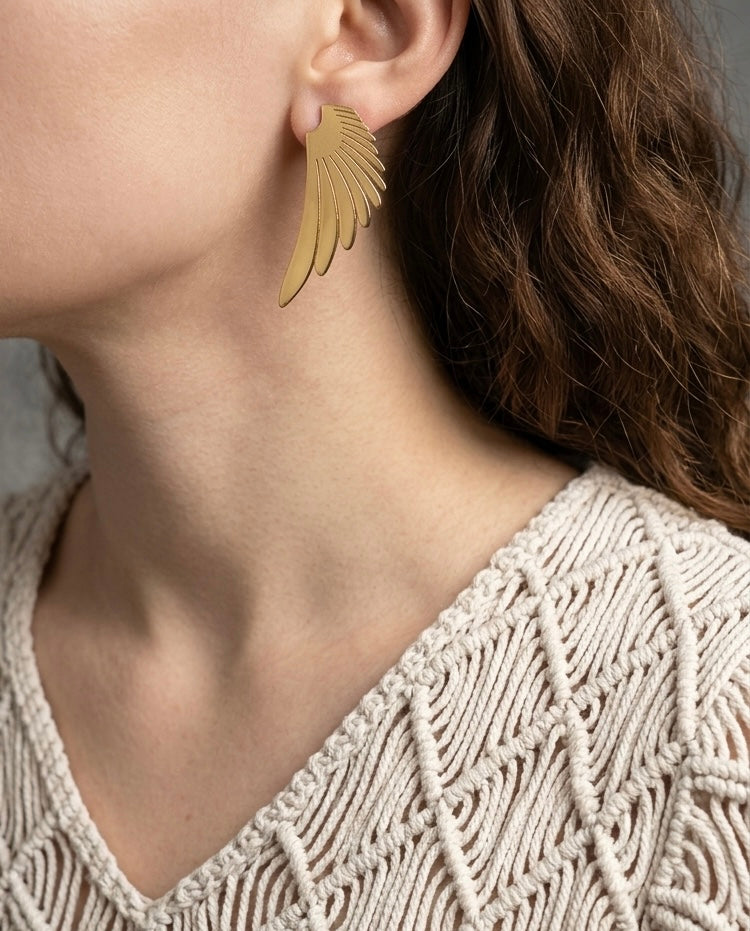 Phoenix Wing Earrings