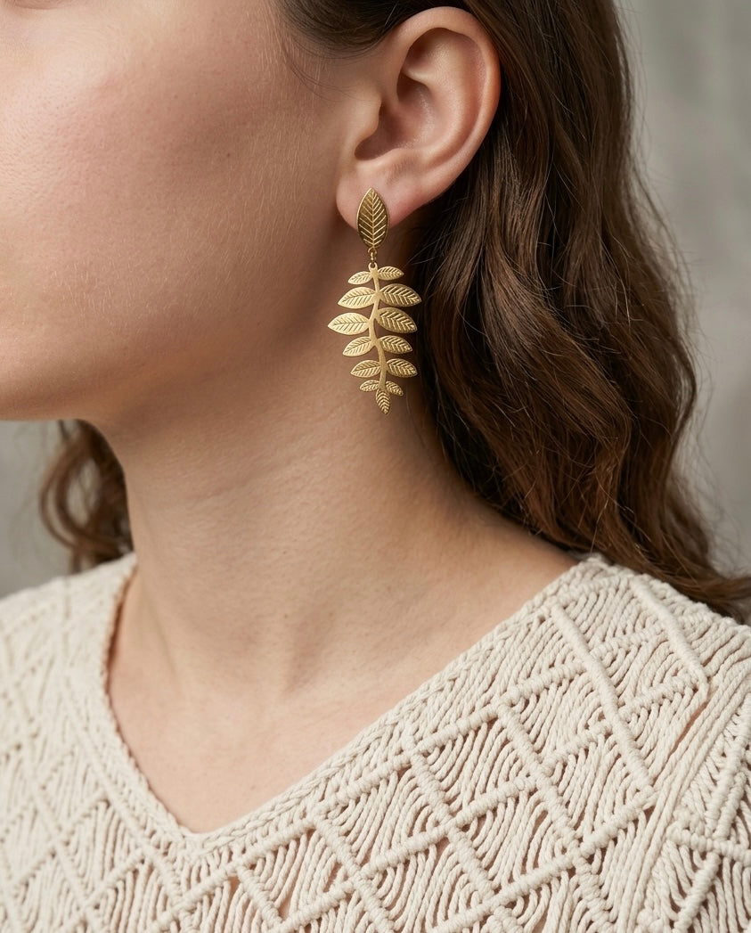 Olive Muse Earrings