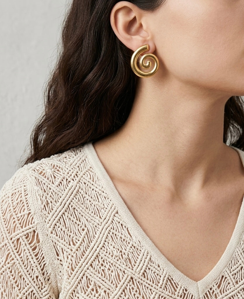 Solstice Swirl Earrings