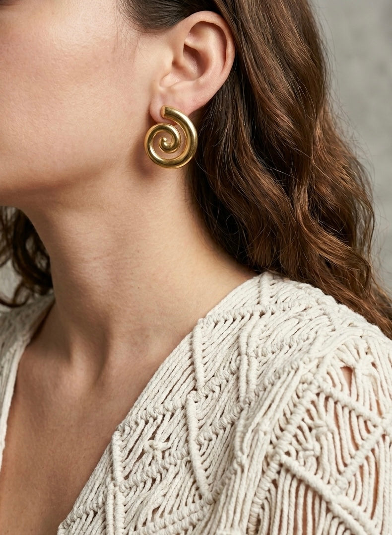 Solstice Swirl Earrings