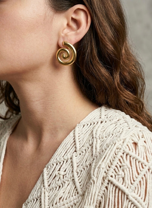 Solstice Swirl Earrings