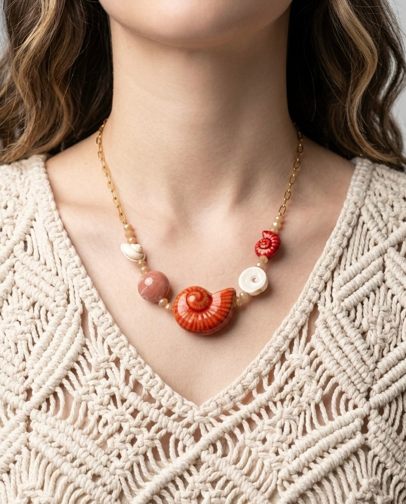 Seashell Reverie Necklace