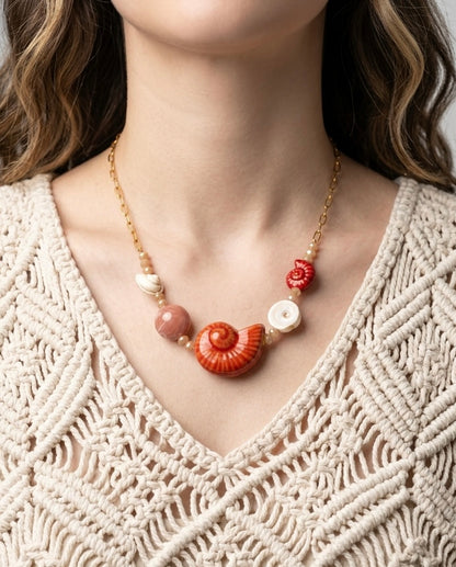 Seashell Reverie Necklace