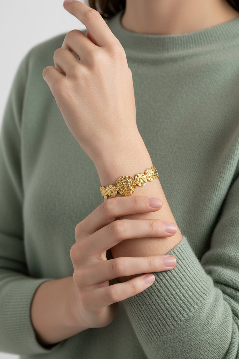 Golden Horizon Free Size Cuff