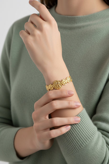 Golden Horizon Free Size Cuff