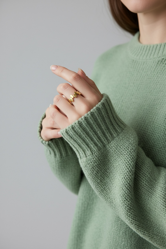 Early Silence Free Size Ring