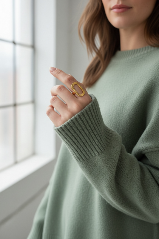 Open Horizon Free Size Ring