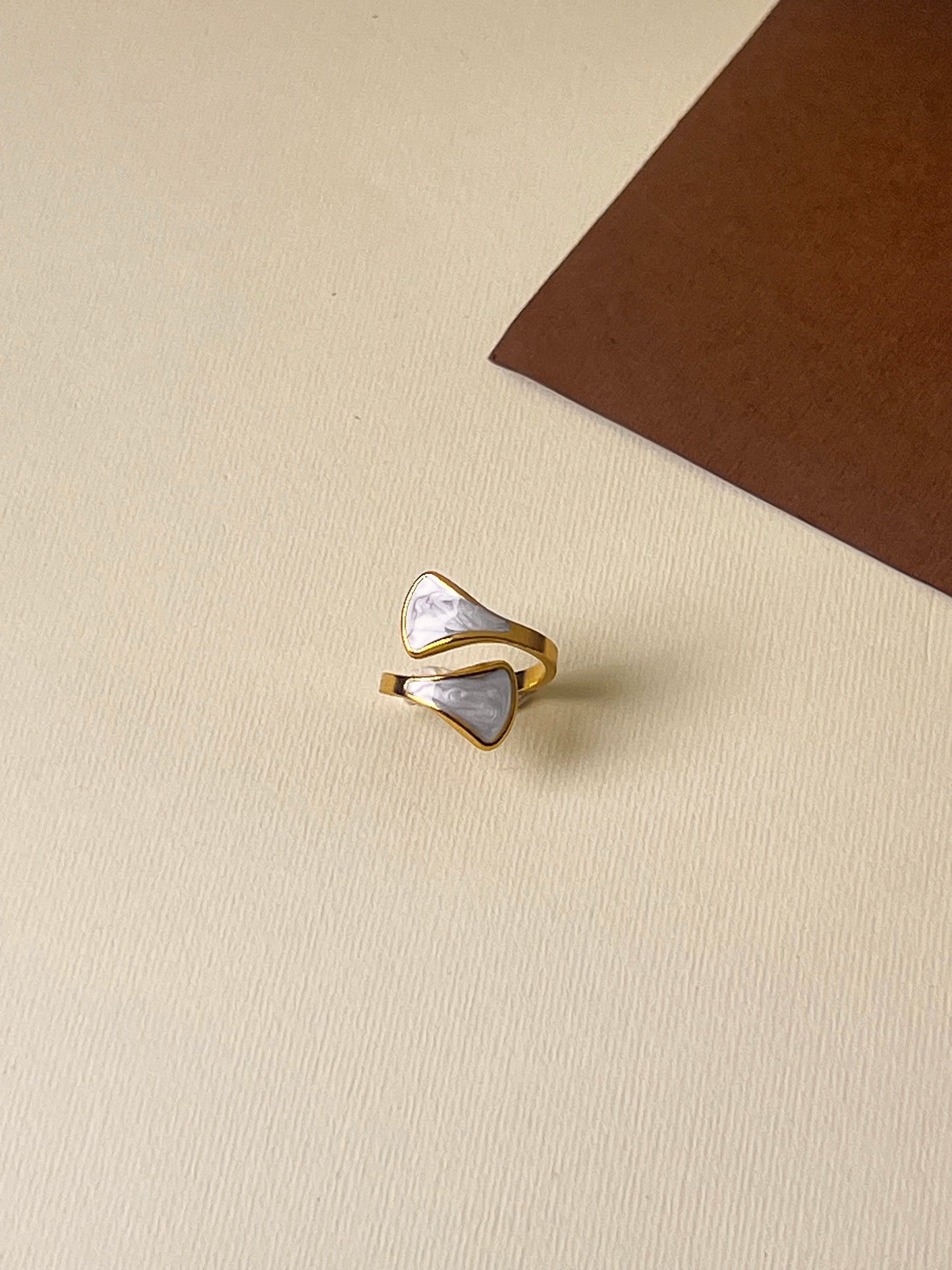 Ivory Tide Coil Ring